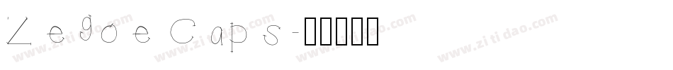 Zegoe Caps字体转换